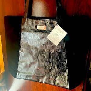 Large black Jimmy Choo perfumes tote